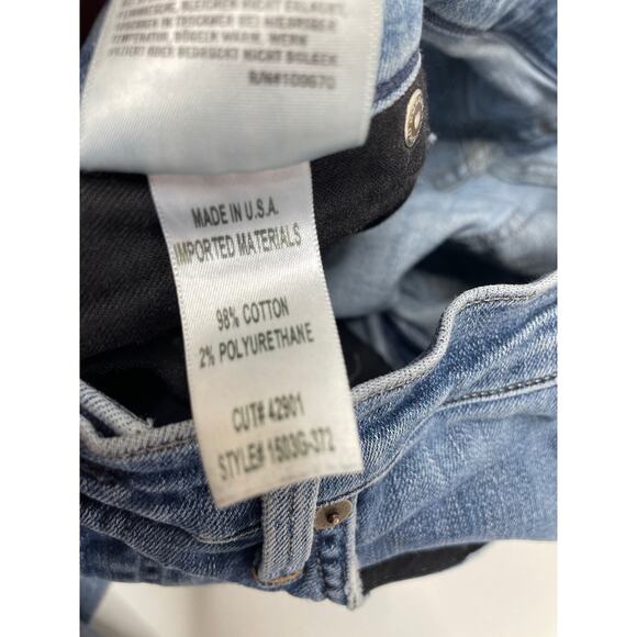 Citizens of Humanity Emerson Slim Fit Boyfriend Jeans Distressed Denim Blue 24 - Picture 7 of 11